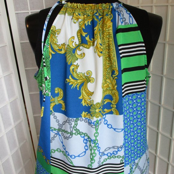 Multi Pattern Halter Style Top - Picture 3 of 7